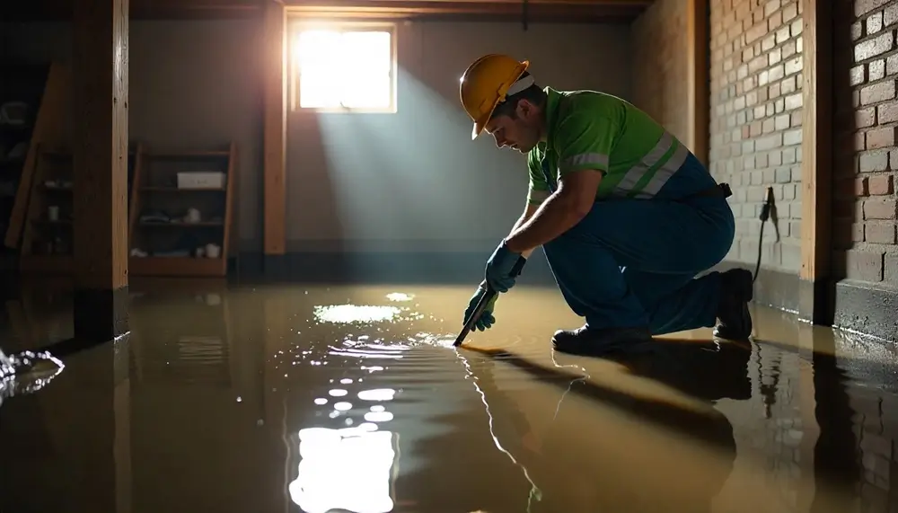 Professional water damage restoration services in Keiser, AR